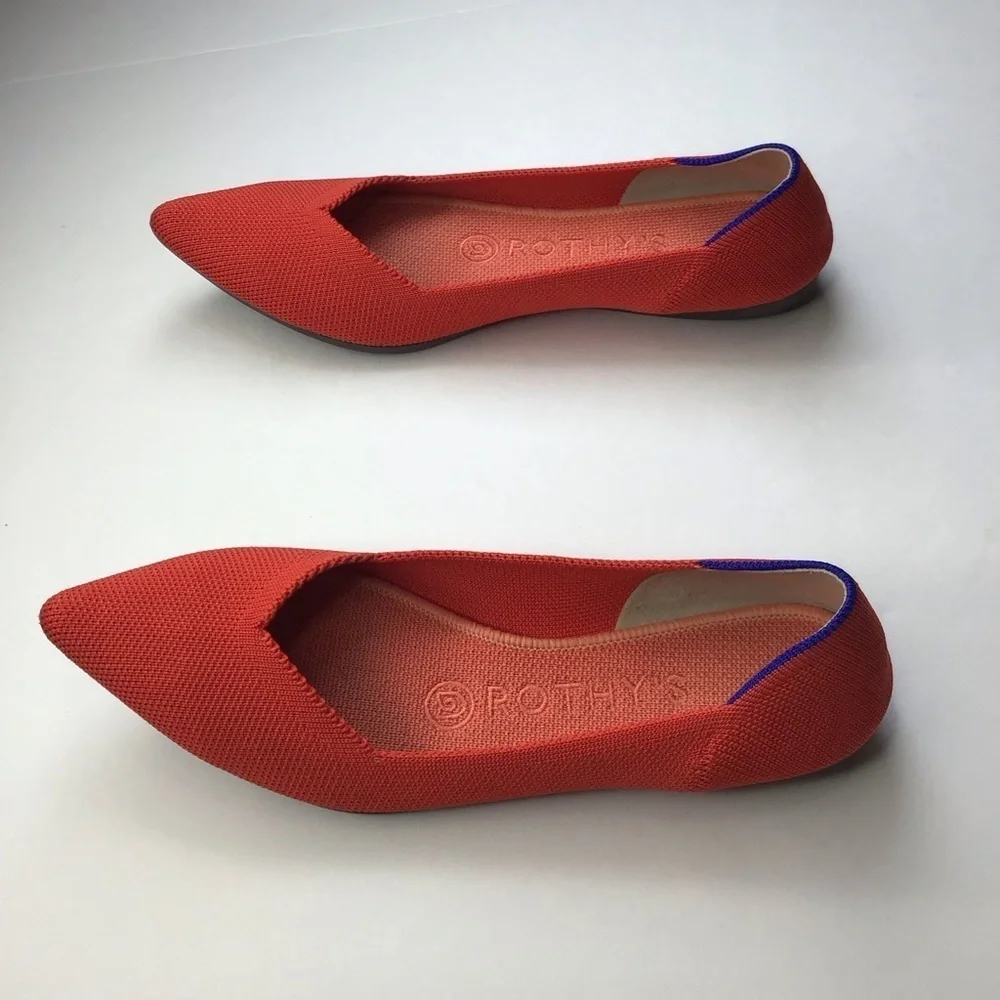 Rothy’s The Point in Red Size 6.